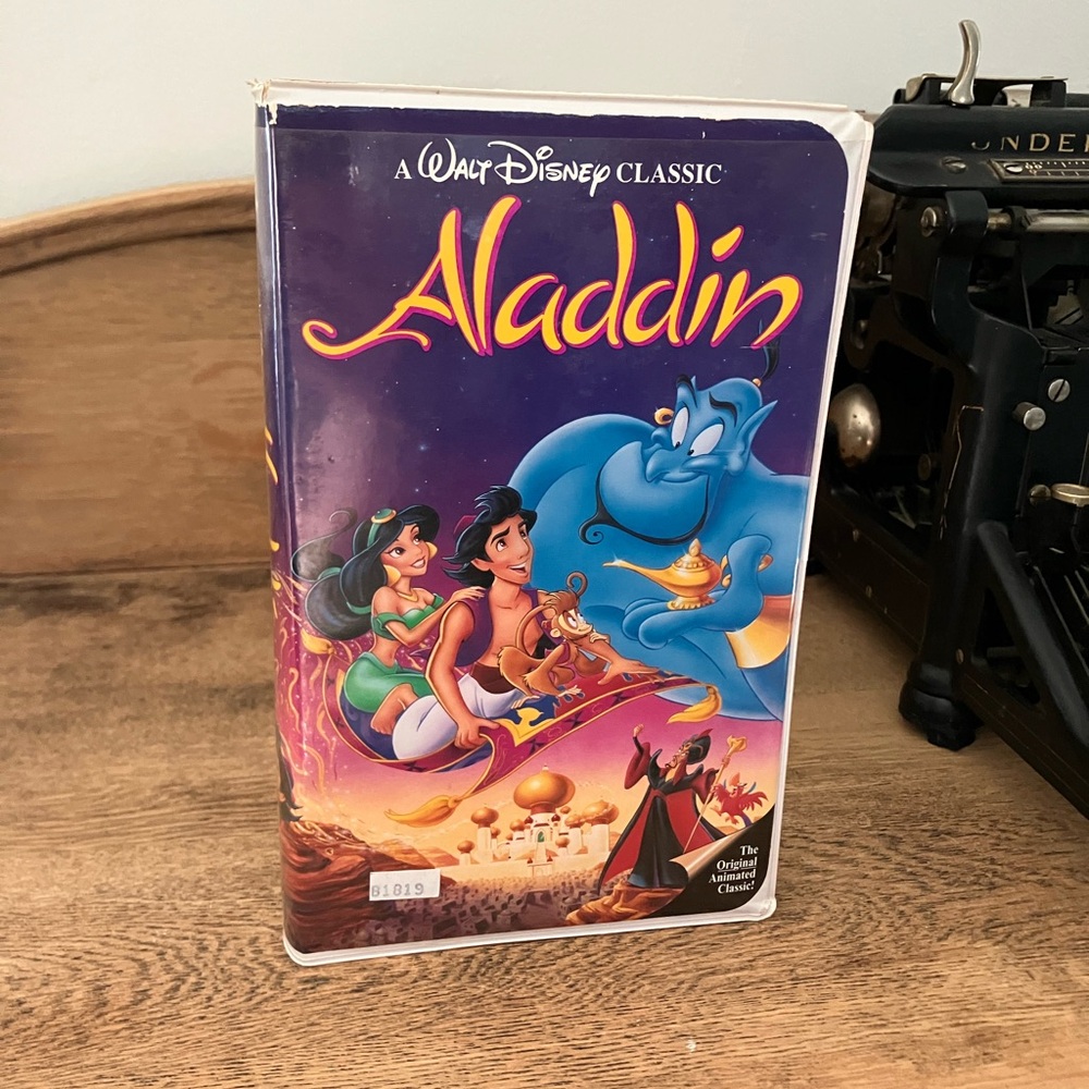 Disney Aladdin VHS Tape